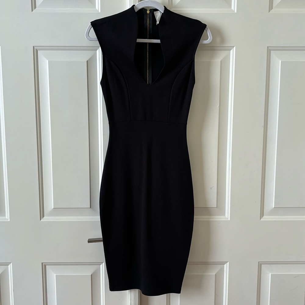 💋NWOT😍Midi dress🎄Sz:S black
